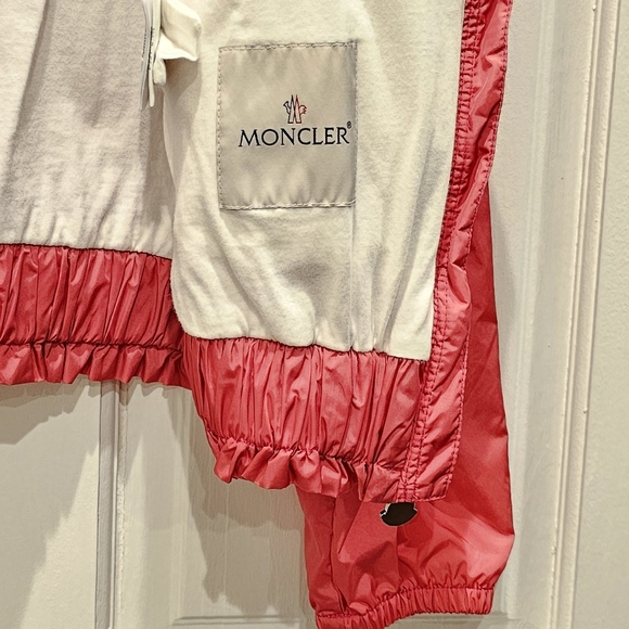 Moncler Girl's Hooded Wind Resistant Jacket - Picture 10 of 12